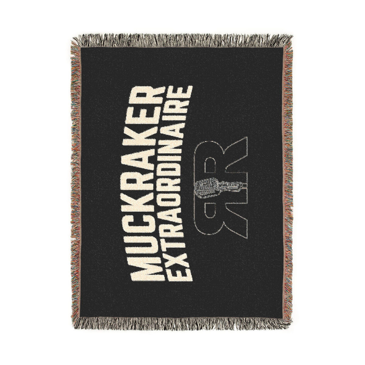 Muckraker Extraordinaire Woven Blanket