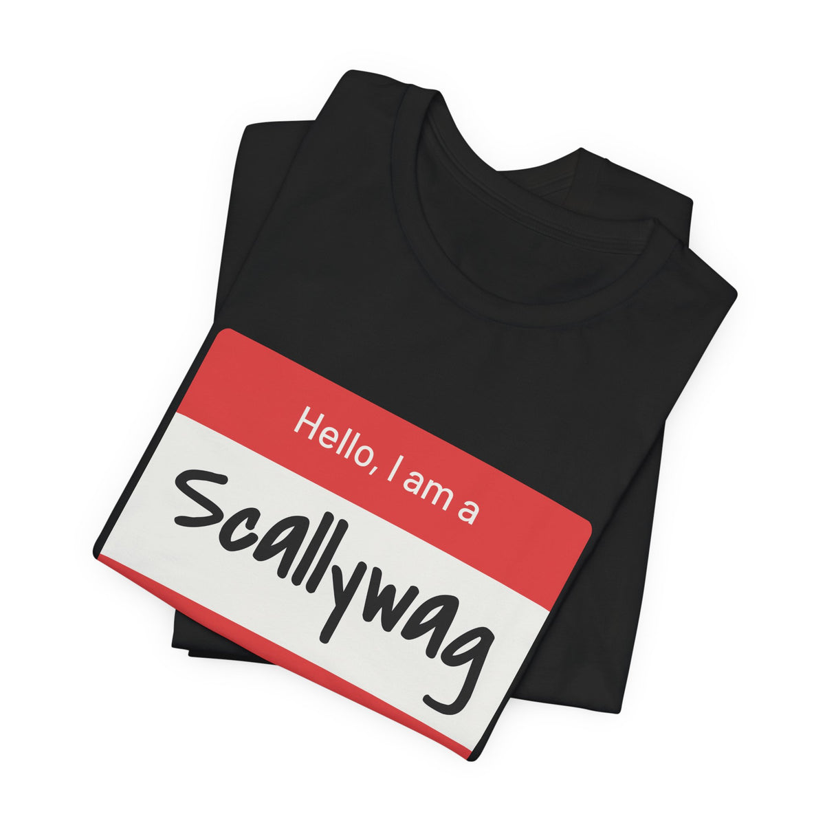 Scallywag Nametag Tee