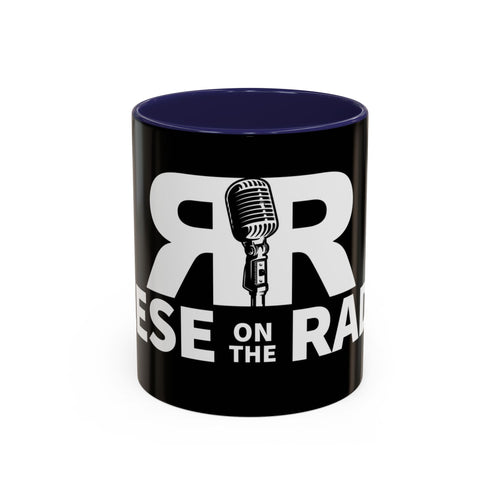 Accent Coffee Mug — 'Reese on the Radio' Retro Microphone Logo