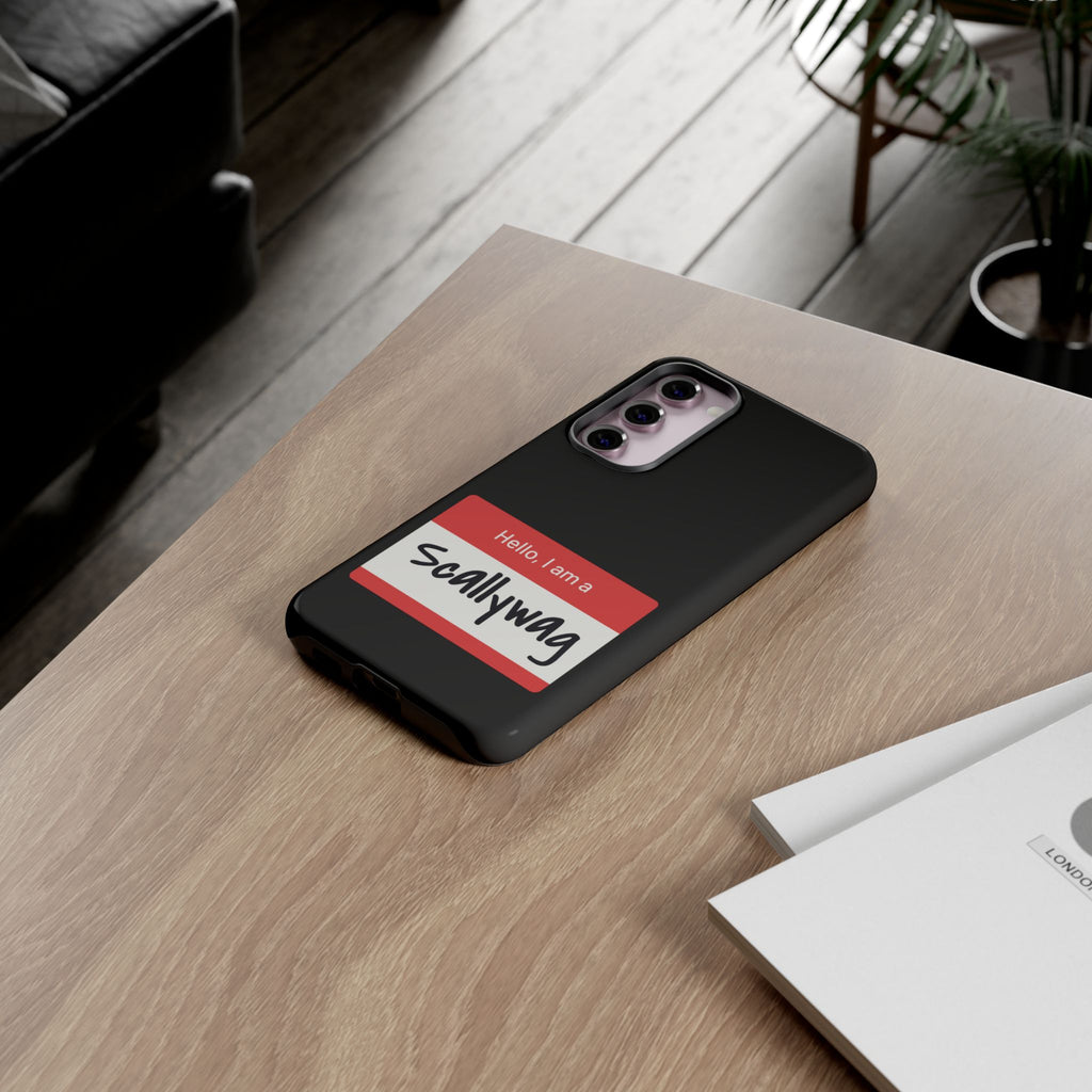Scallywag Nametag Phone Case
