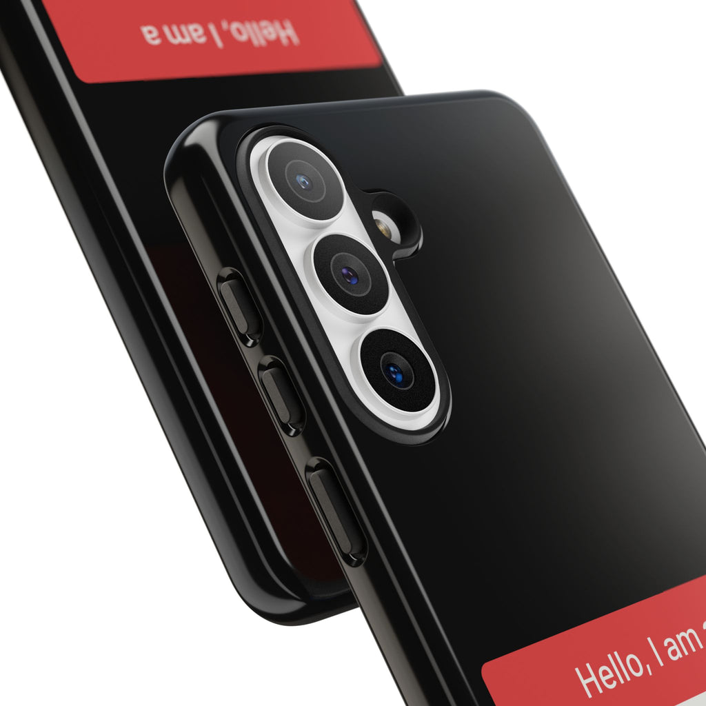 Scallywag Nametag Phone Case