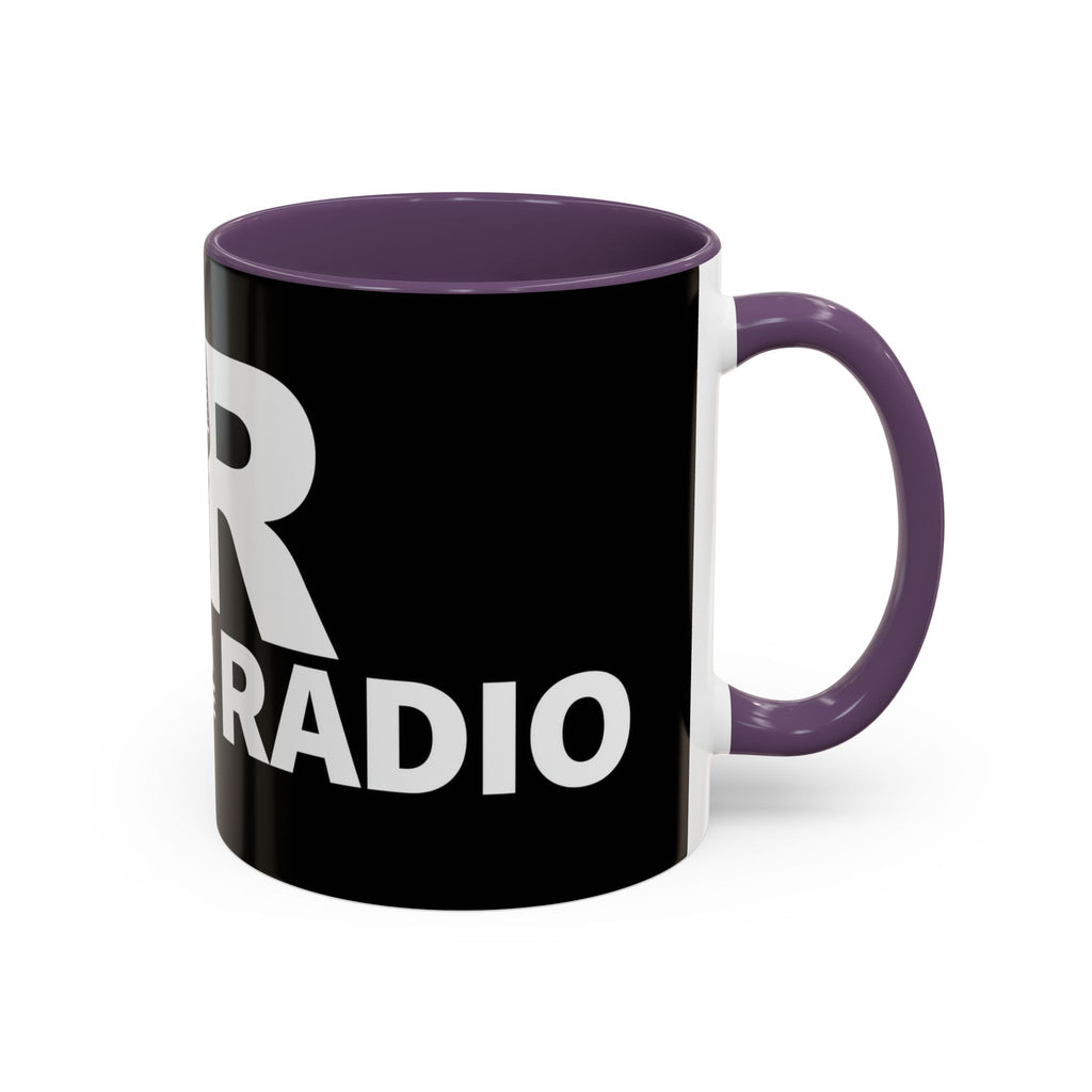 Accent Coffee Mug — 'Reese on the Radio' Retro Microphone Logo