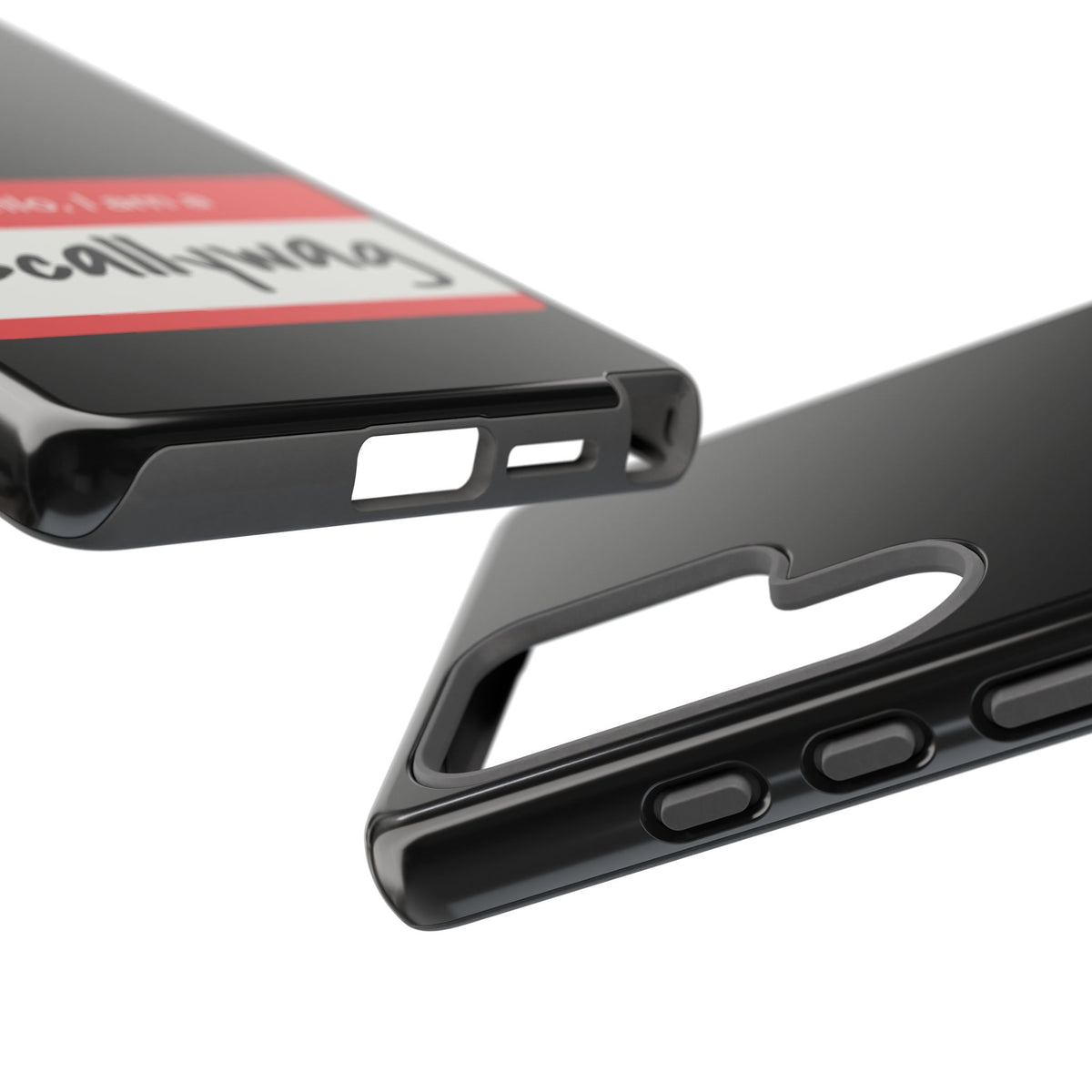Scallywag Nametag Phone Case