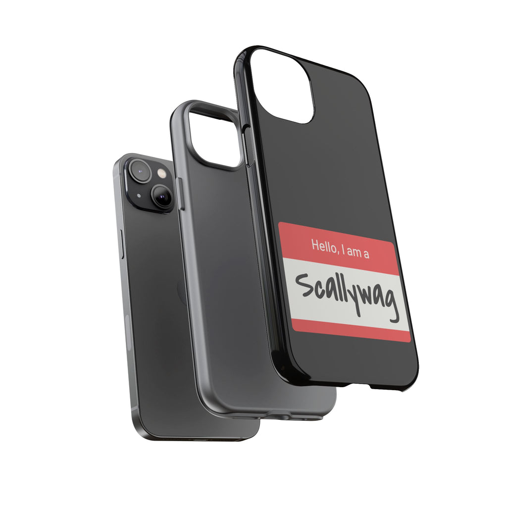 Scallywag Nametag Phone Case