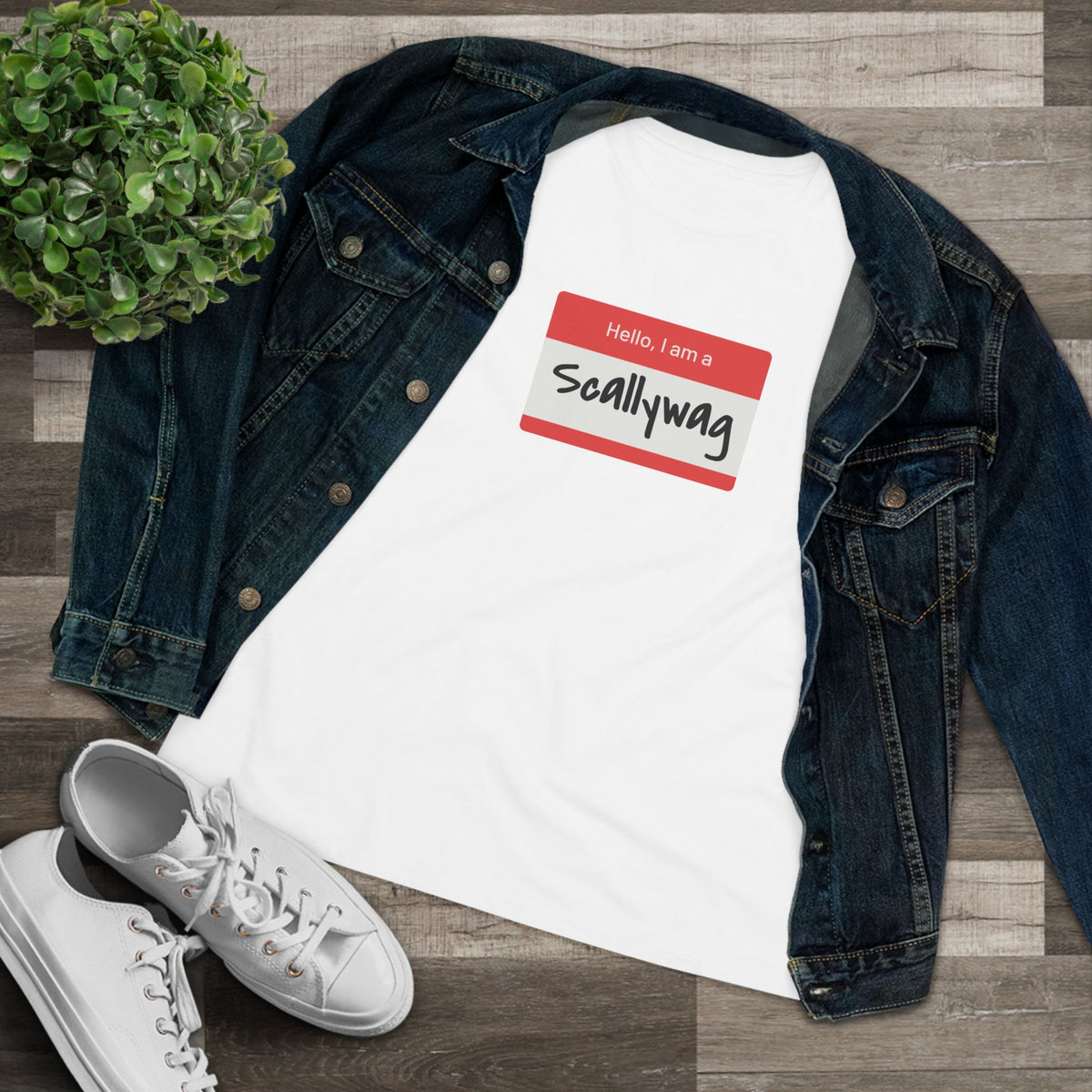 Scallywag Nametag Women's Tee