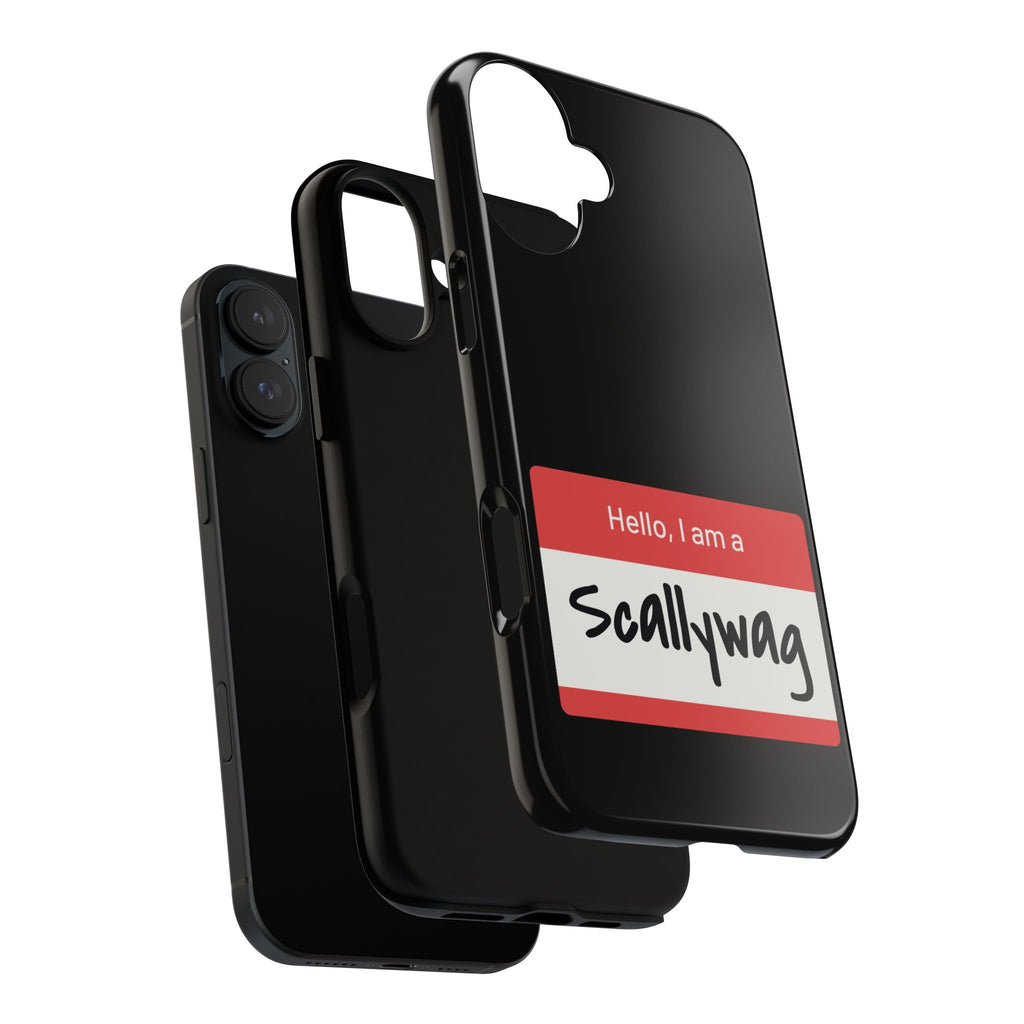 Scallywag Nametag Phone Case