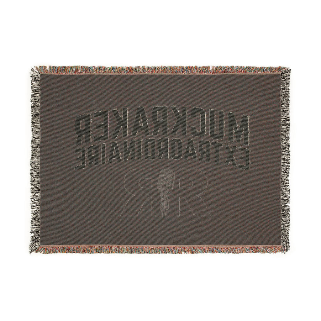 Muckraker Extraordinaire Woven Blanket