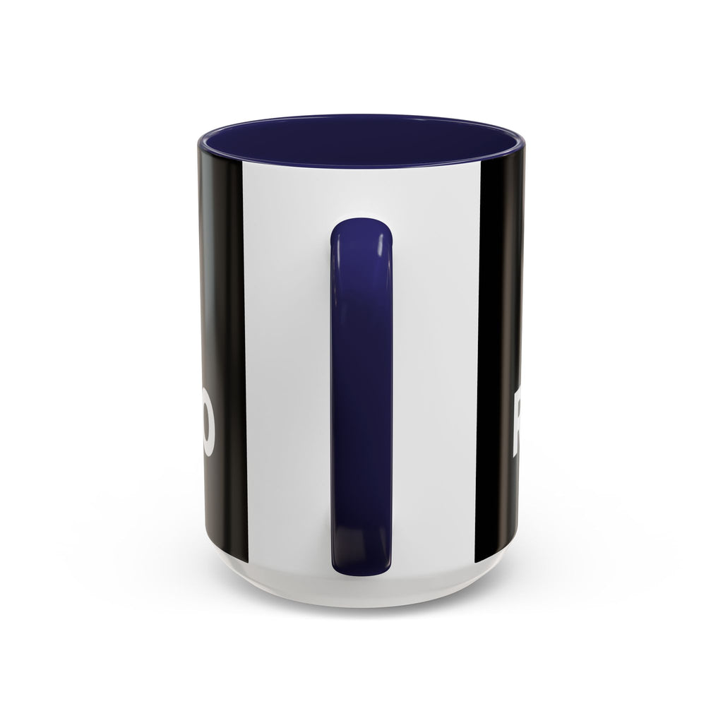 Accent Coffee Mug — 'Reese on the Radio' Retro Microphone Logo