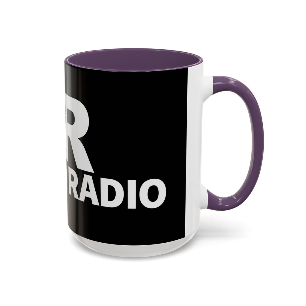 Accent Coffee Mug — 'Reese on the Radio' Retro Microphone Logo