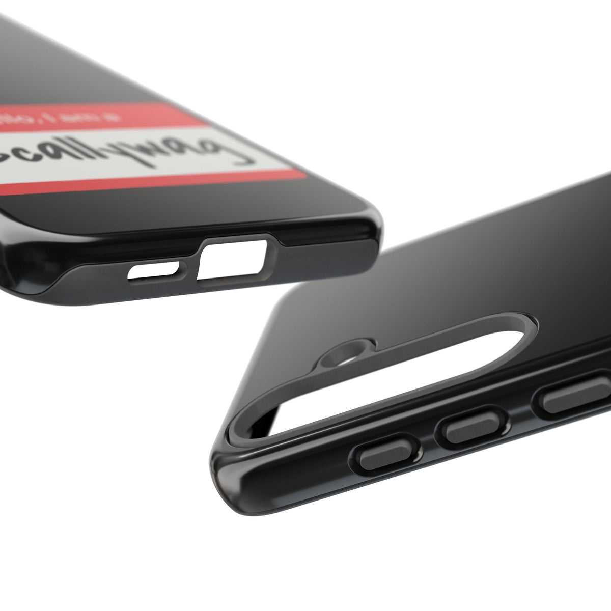 Scallywag Nametag Phone Case