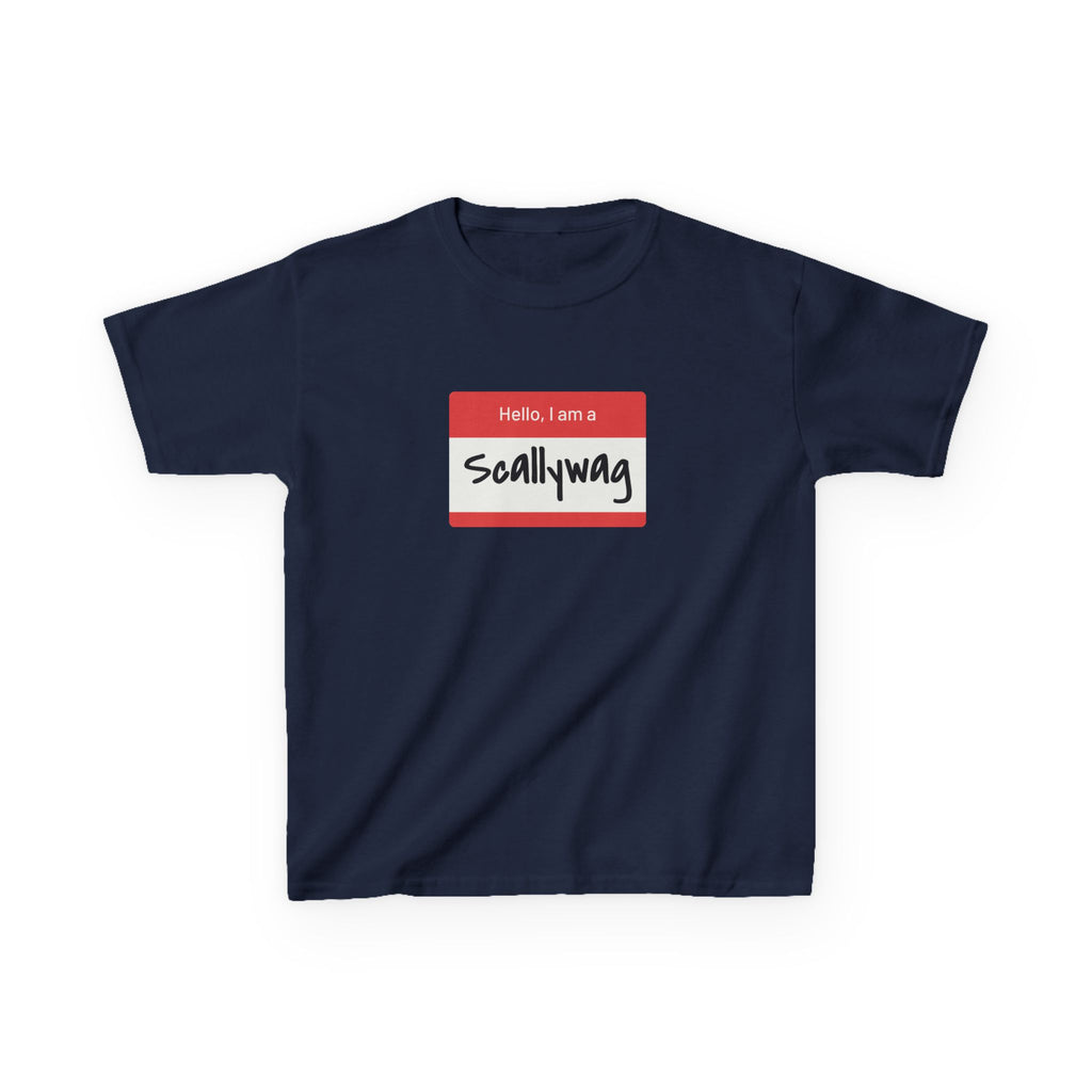 Scallywag Nametag Kids Tee