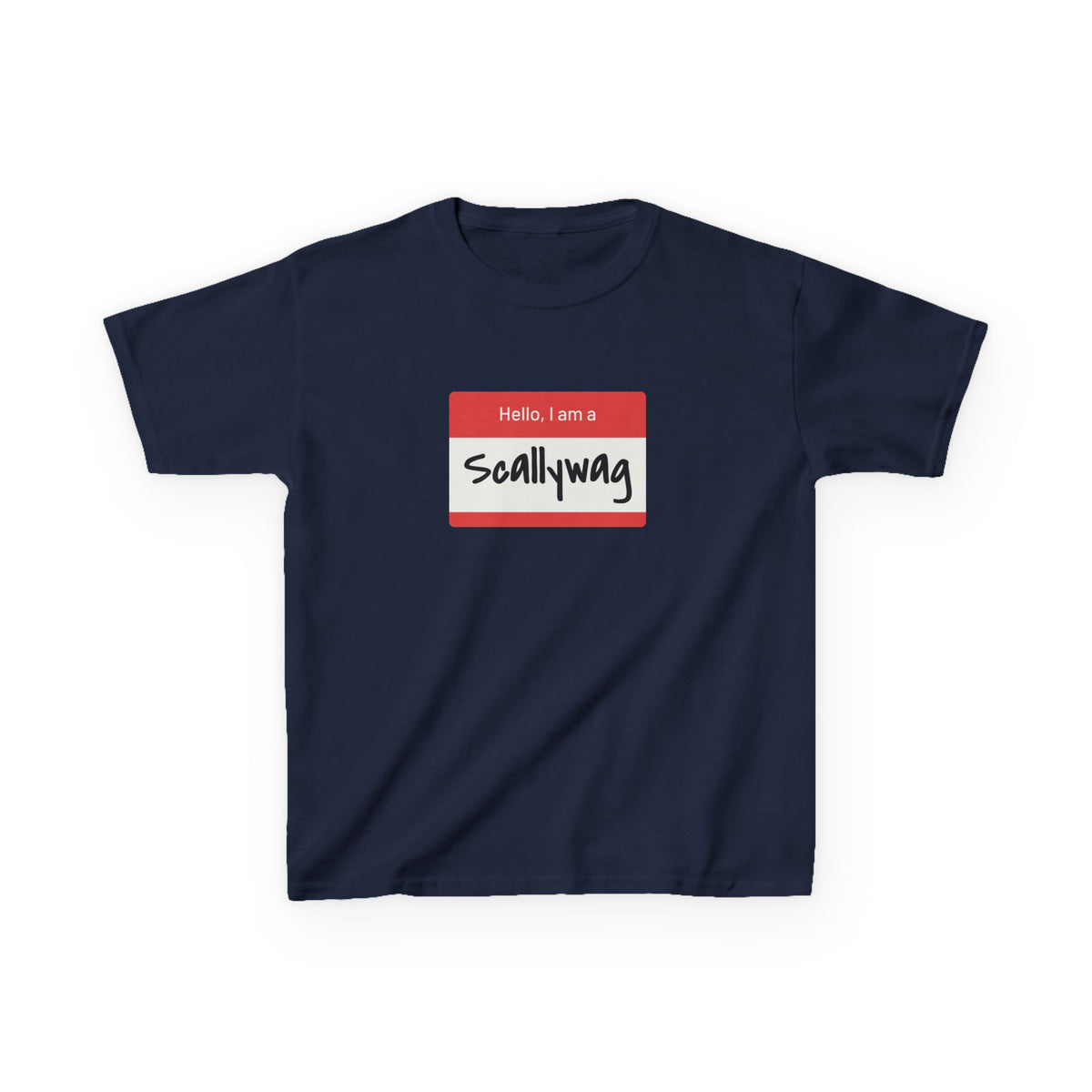 Scallywag Nametag Kids Tee
