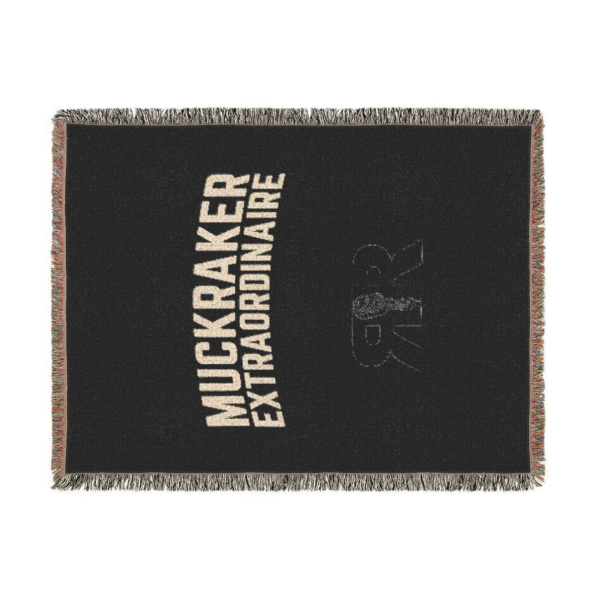 Muckraker Extraordinaire Woven Blanket