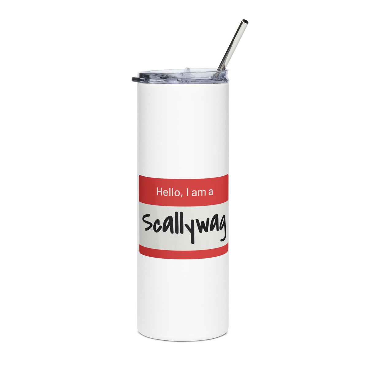 Scallywag Nametag Tumbler
