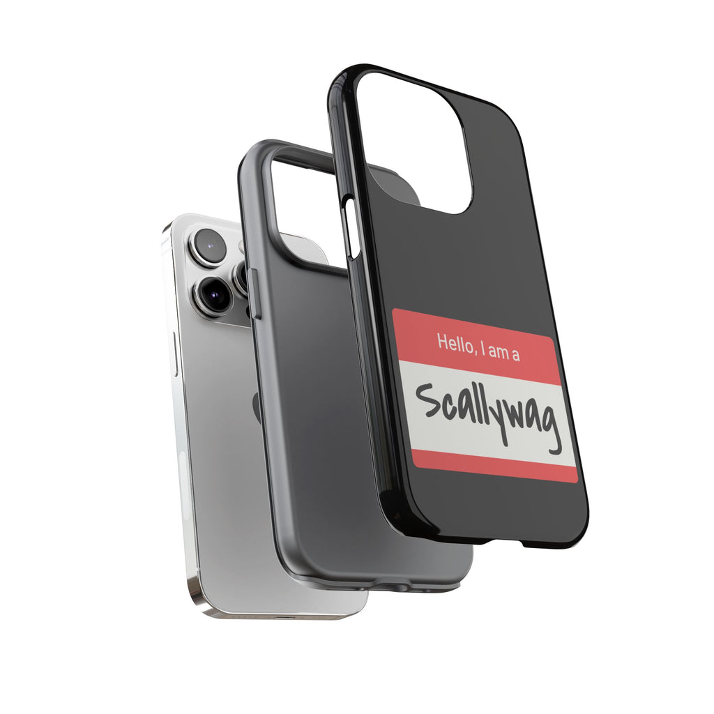 Scallywag Nametag Phone Case
