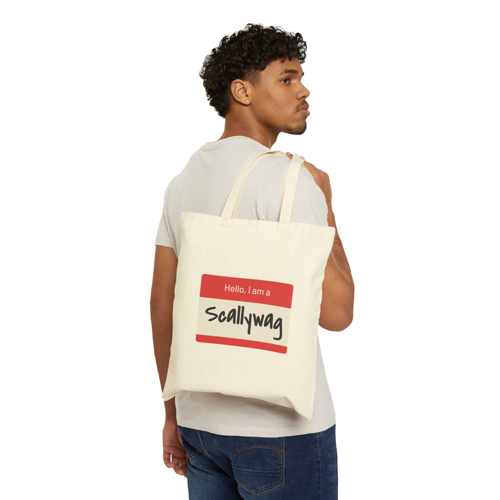 Scallywag Nametag Tote Bag