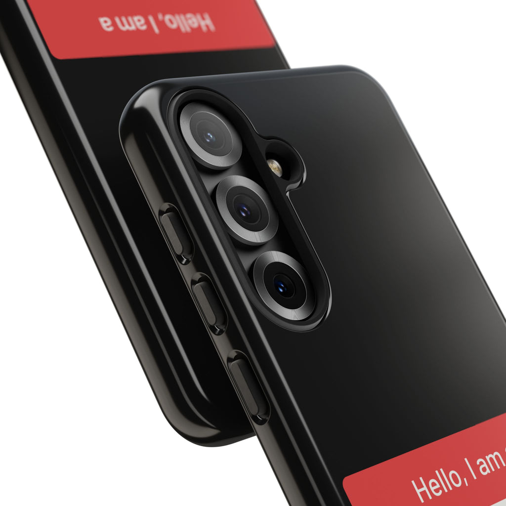 Scallywag Nametag Phone Case