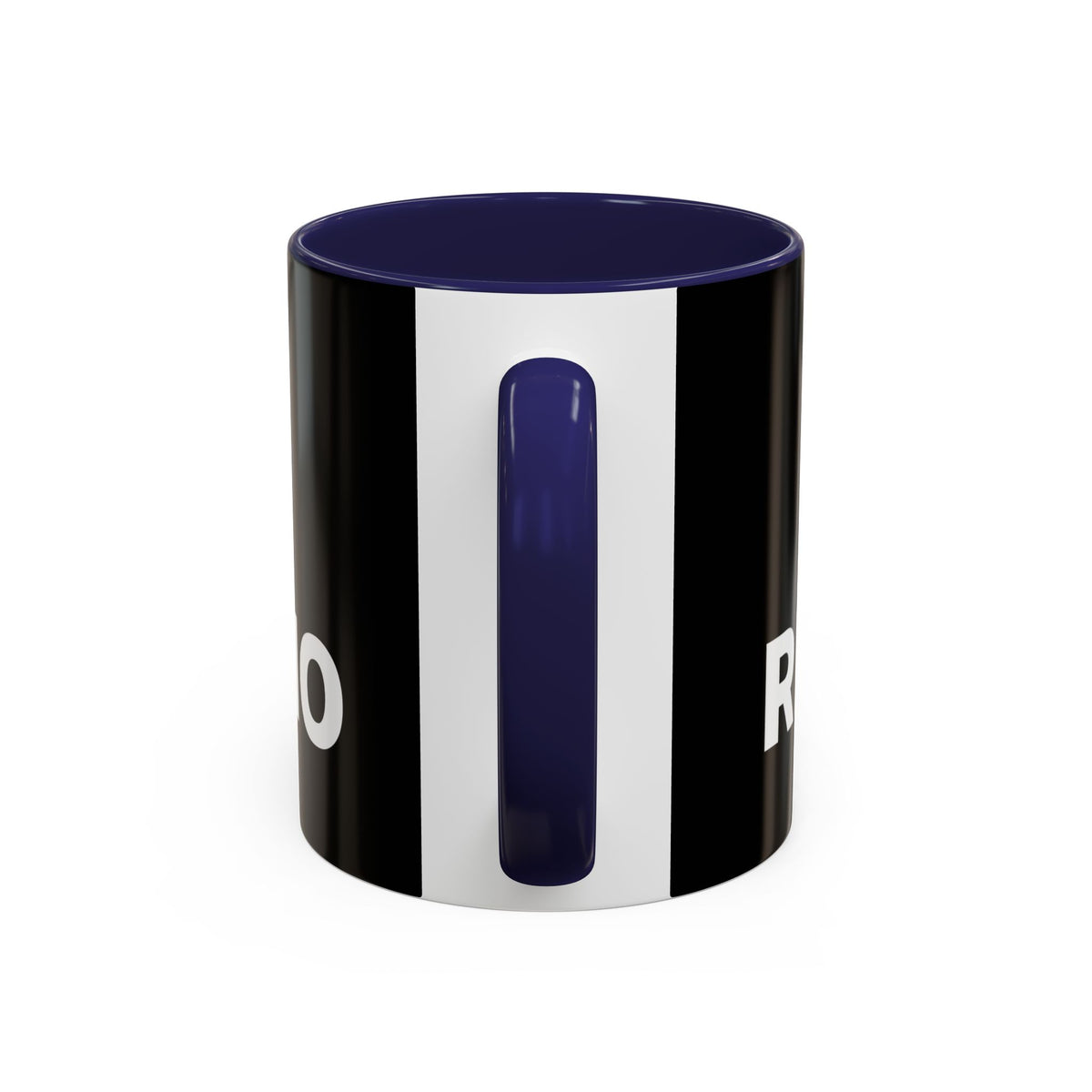 Accent Coffee Mug — 'Reese on the Radio' Retro Microphone Logo
