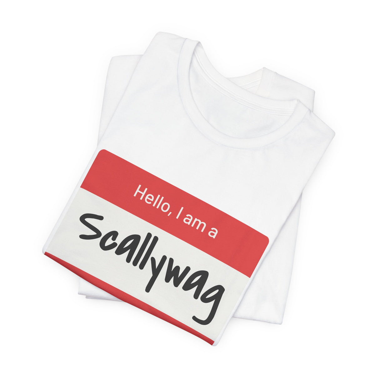 Scallywag Nametag Tee
