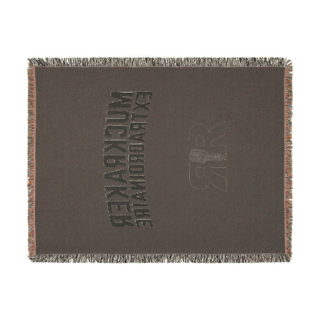 Muckraker Extraordinaire Woven Blanket