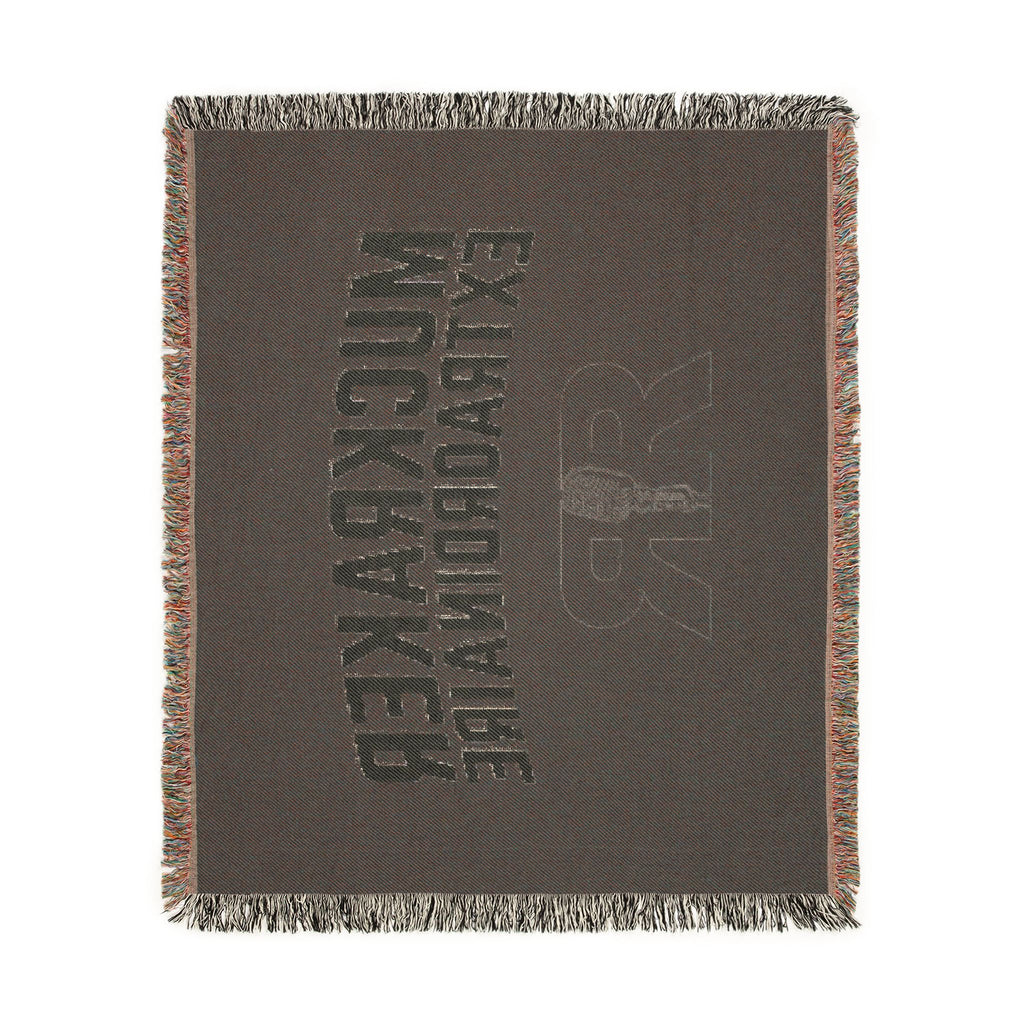 Muckraker Extraordinaire Woven Blanket
