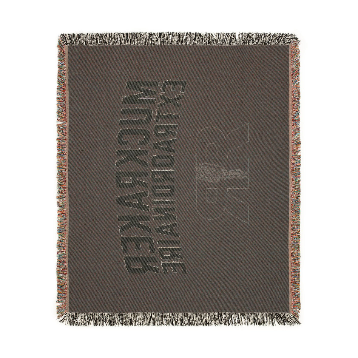 Muckraker Extraordinaire Woven Blanket