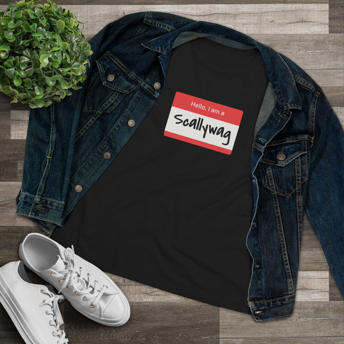 Scallywag Nametag Women's Tee
