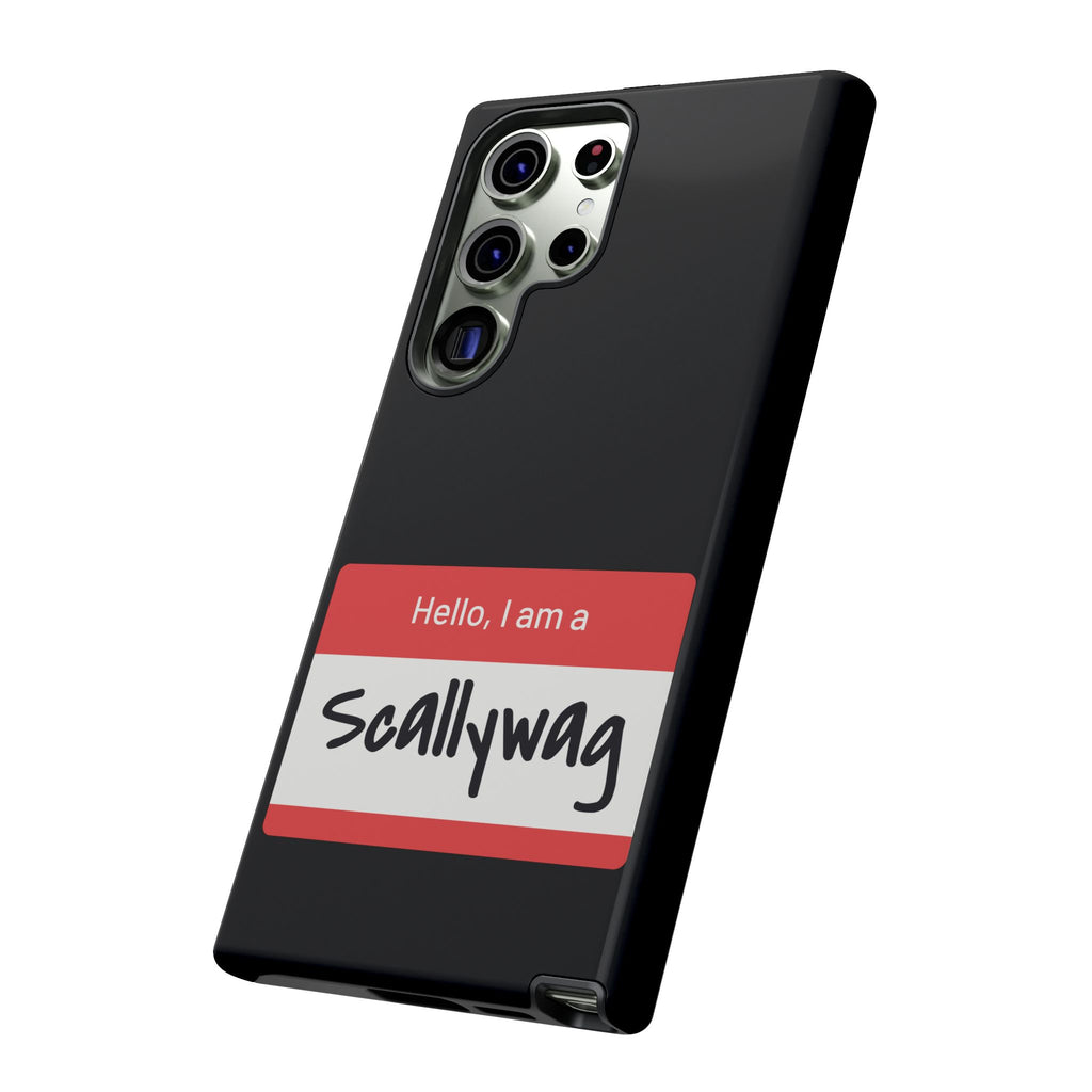 Scallywag Nametag Phone Case