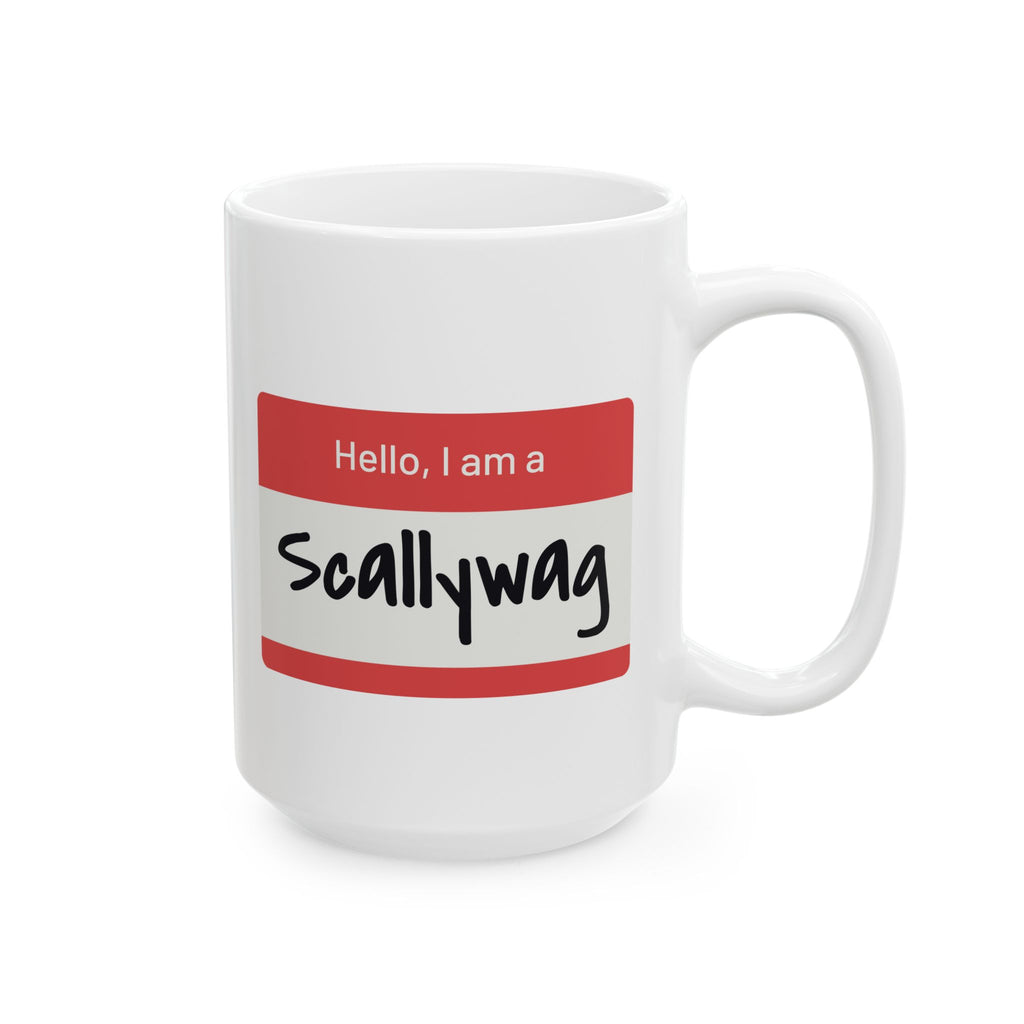 Scallywag Nametag Mug