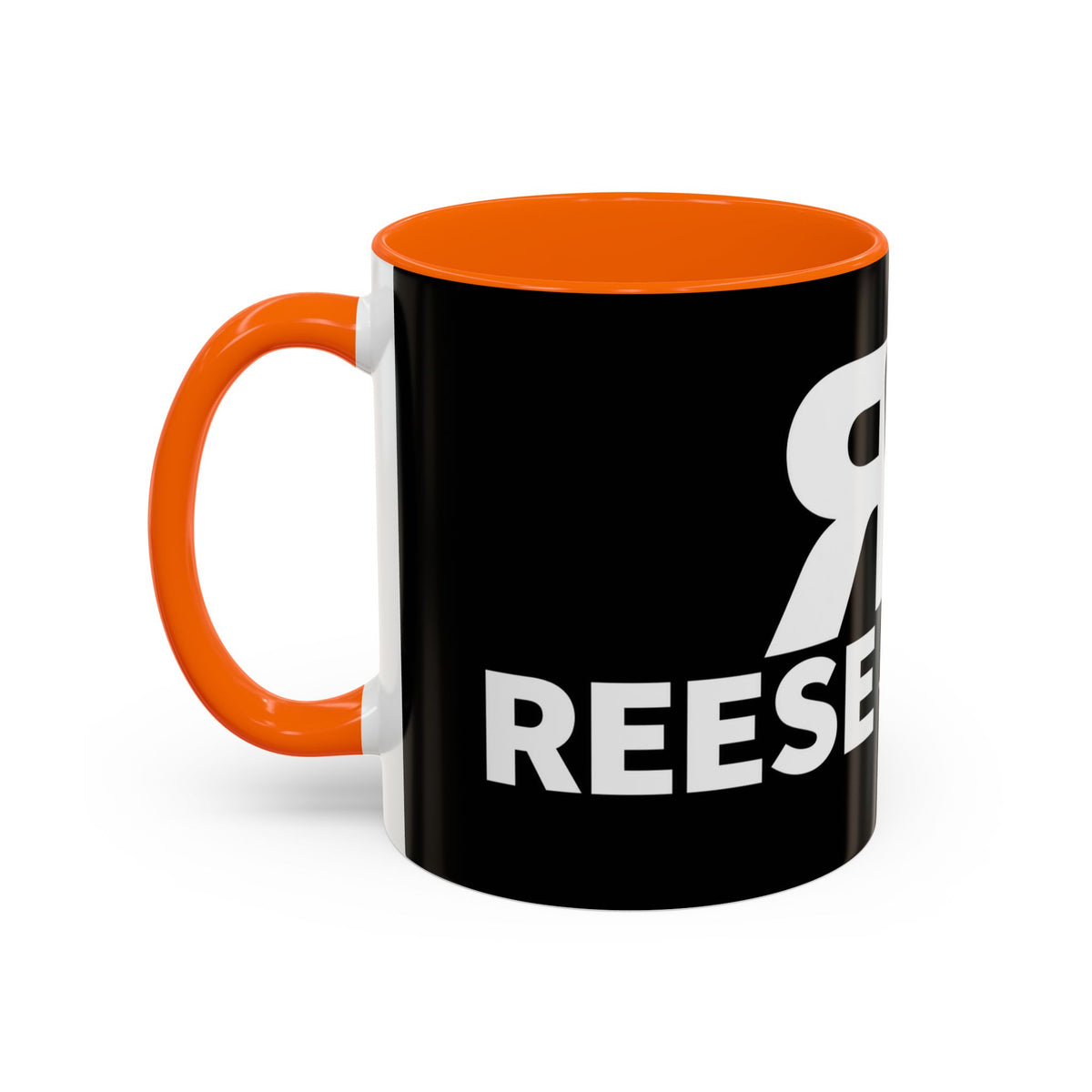 Accent Coffee Mug — 'Reese on the Radio' Retro Microphone Logo