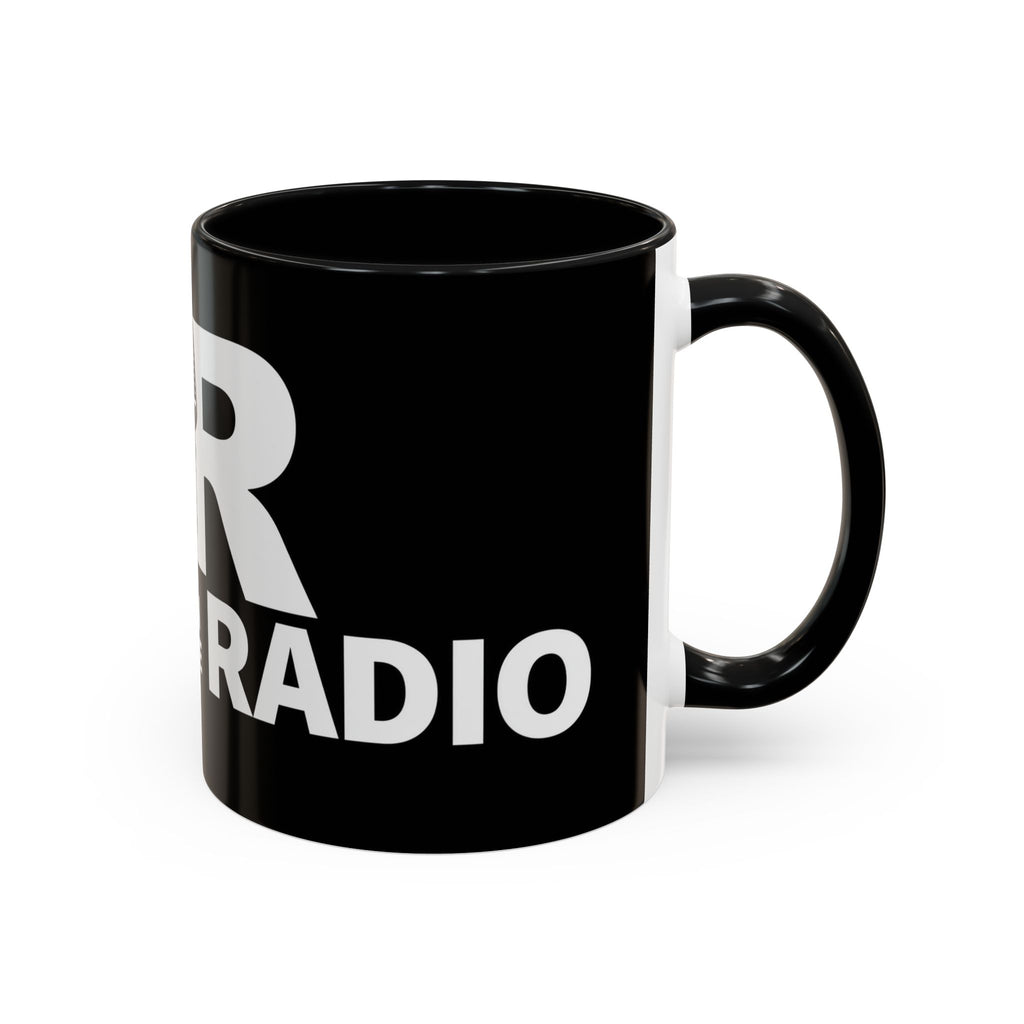 Accent Coffee Mug — 'Reese on the Radio' Retro Microphone Logo