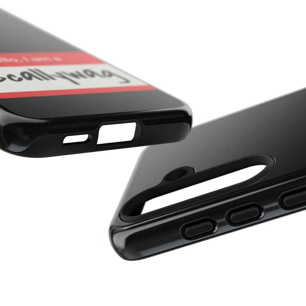 Scallywag Nametag Phone Case