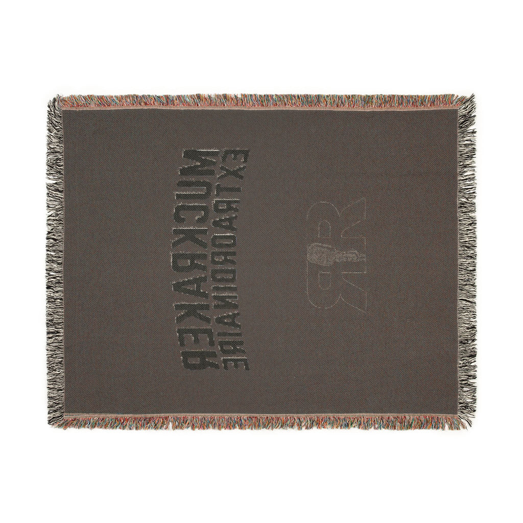 Muckraker Extraordinaire Woven Blanket
