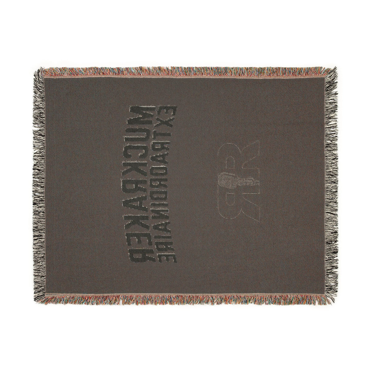 Muckraker Extraordinaire Woven Blanket