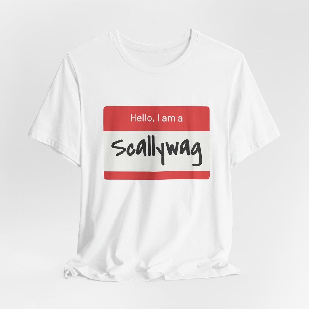 Scallywag Nametag Tee