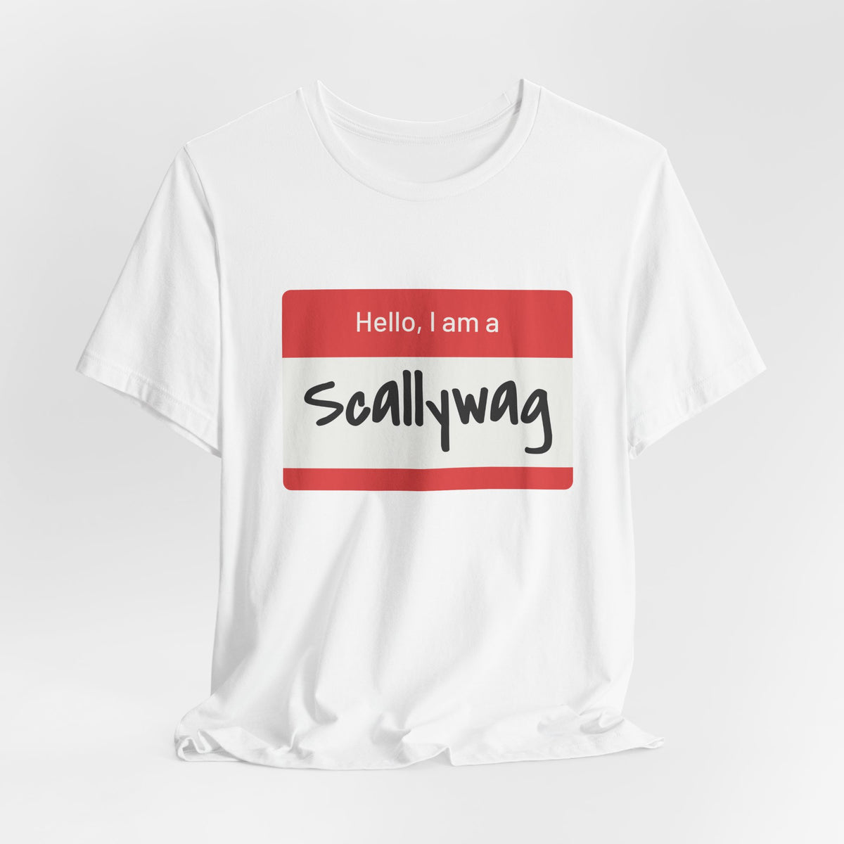 Scallywag Nametag Tee