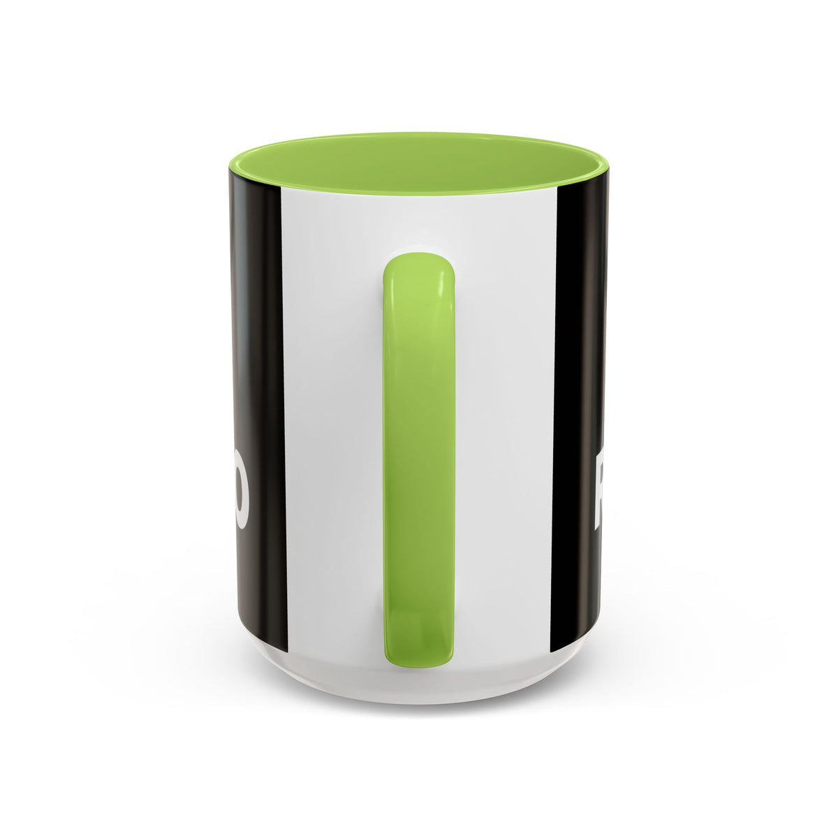 Accent Coffee Mug — 'Reese on the Radio' Retro Microphone Logo