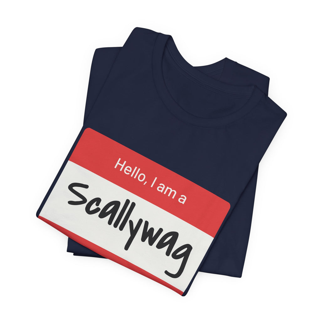 Scallywag Nametag Tee