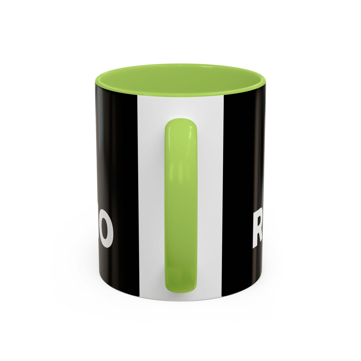 Accent Coffee Mug — 'Reese on the Radio' Retro Microphone Logo