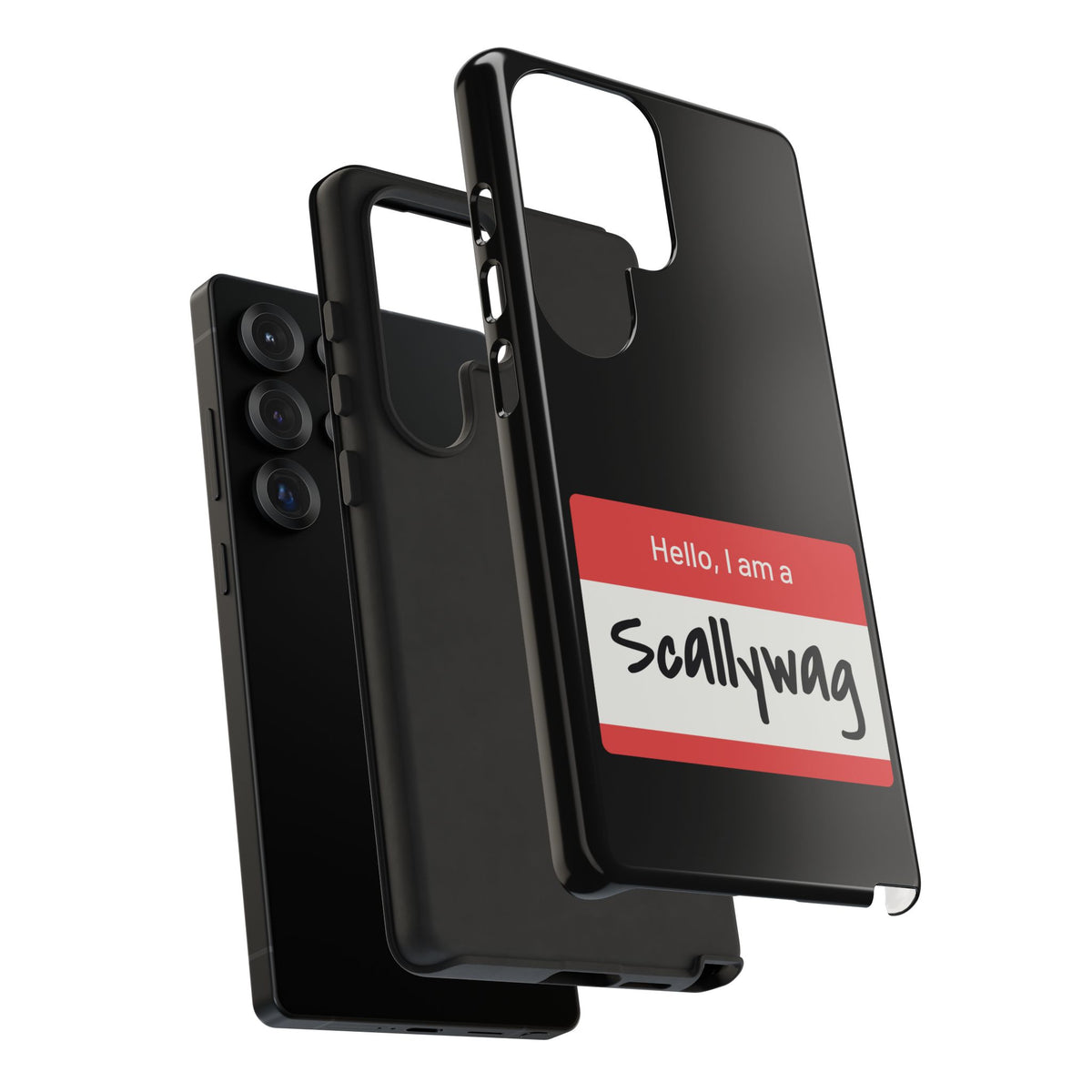 Scallywag Nametag Phone Case