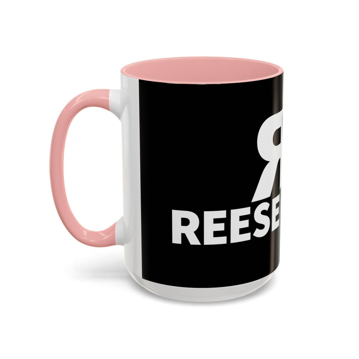 Accent Coffee Mug — 'Reese on the Radio' Retro Microphone Logo