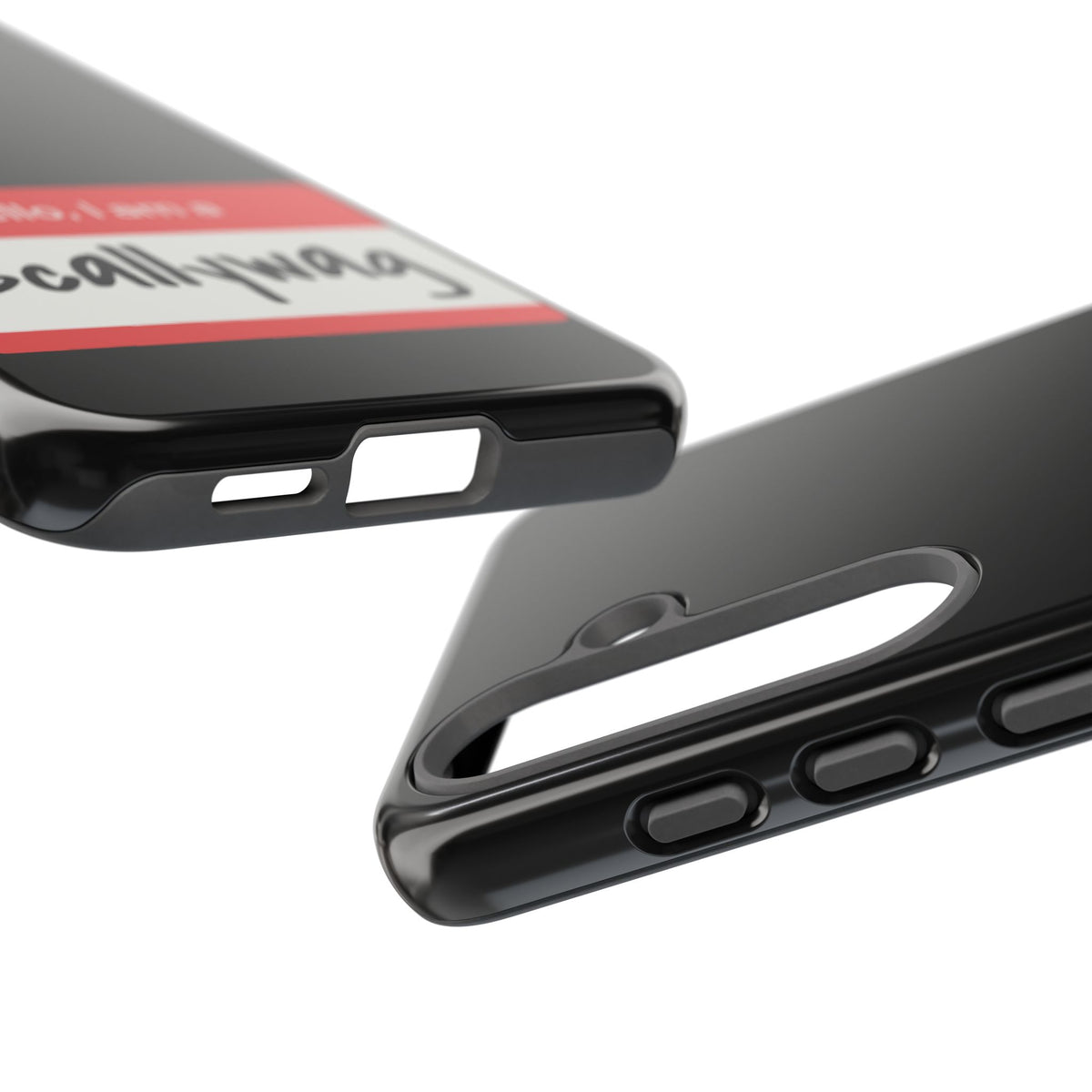 Scallywag Nametag Phone Case