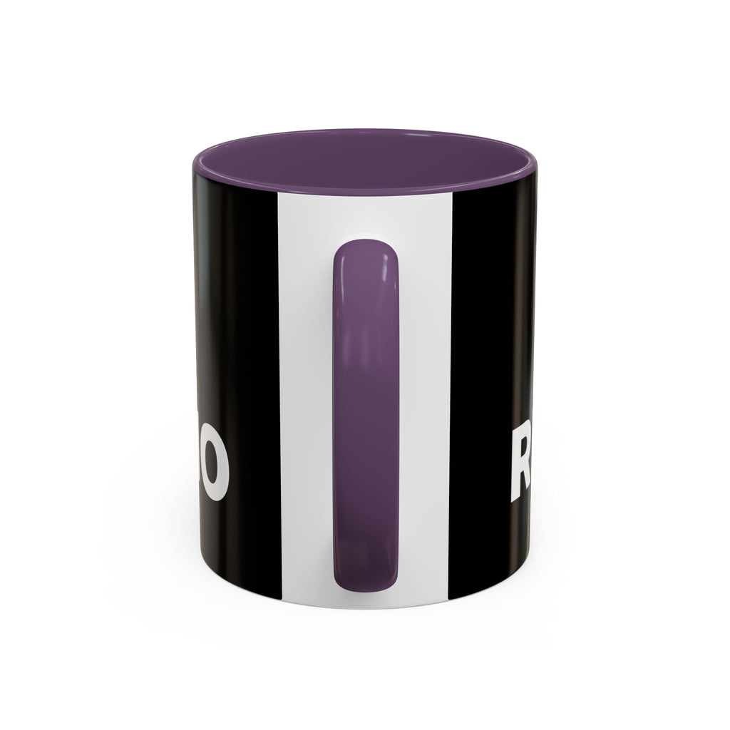 Accent Coffee Mug — 'Reese on the Radio' Retro Microphone Logo