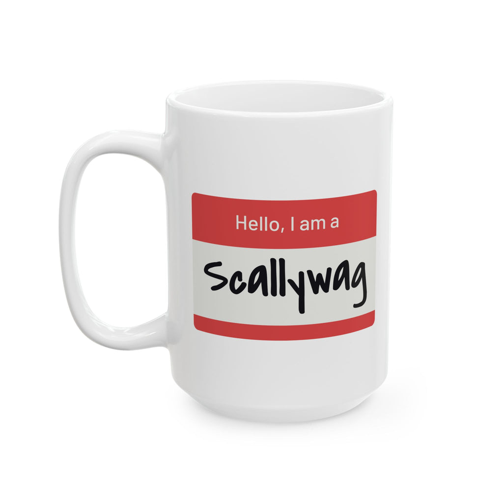 Scallywag Nametag Mug