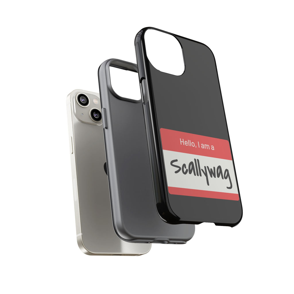 Scallywag Nametag Phone Case