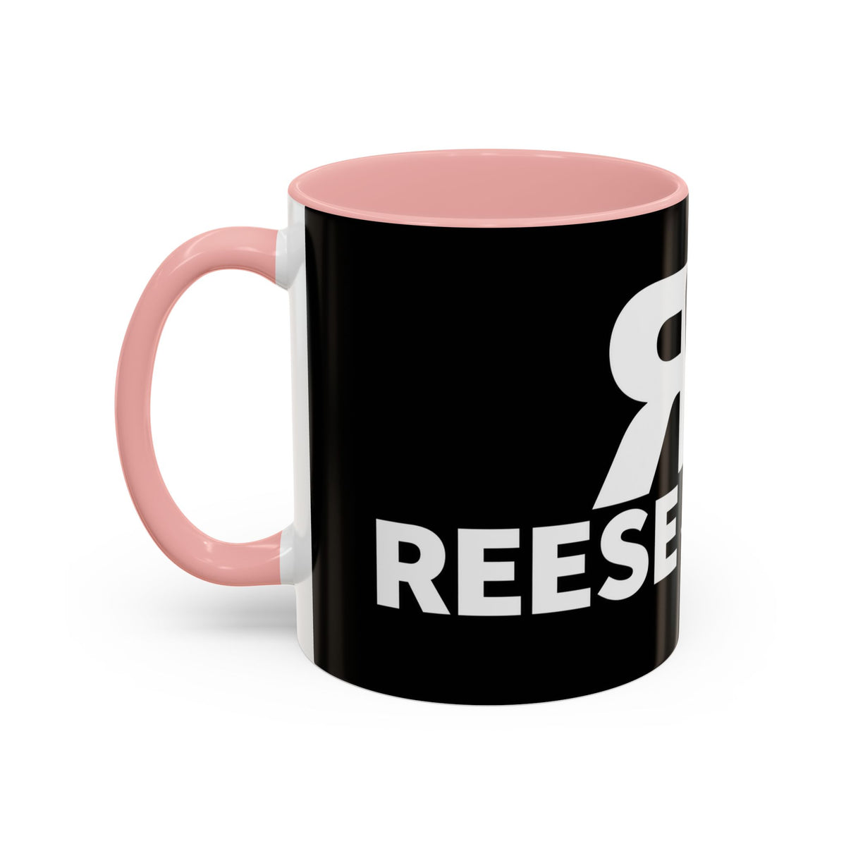 Accent Coffee Mug — 'Reese on the Radio' Retro Microphone Logo