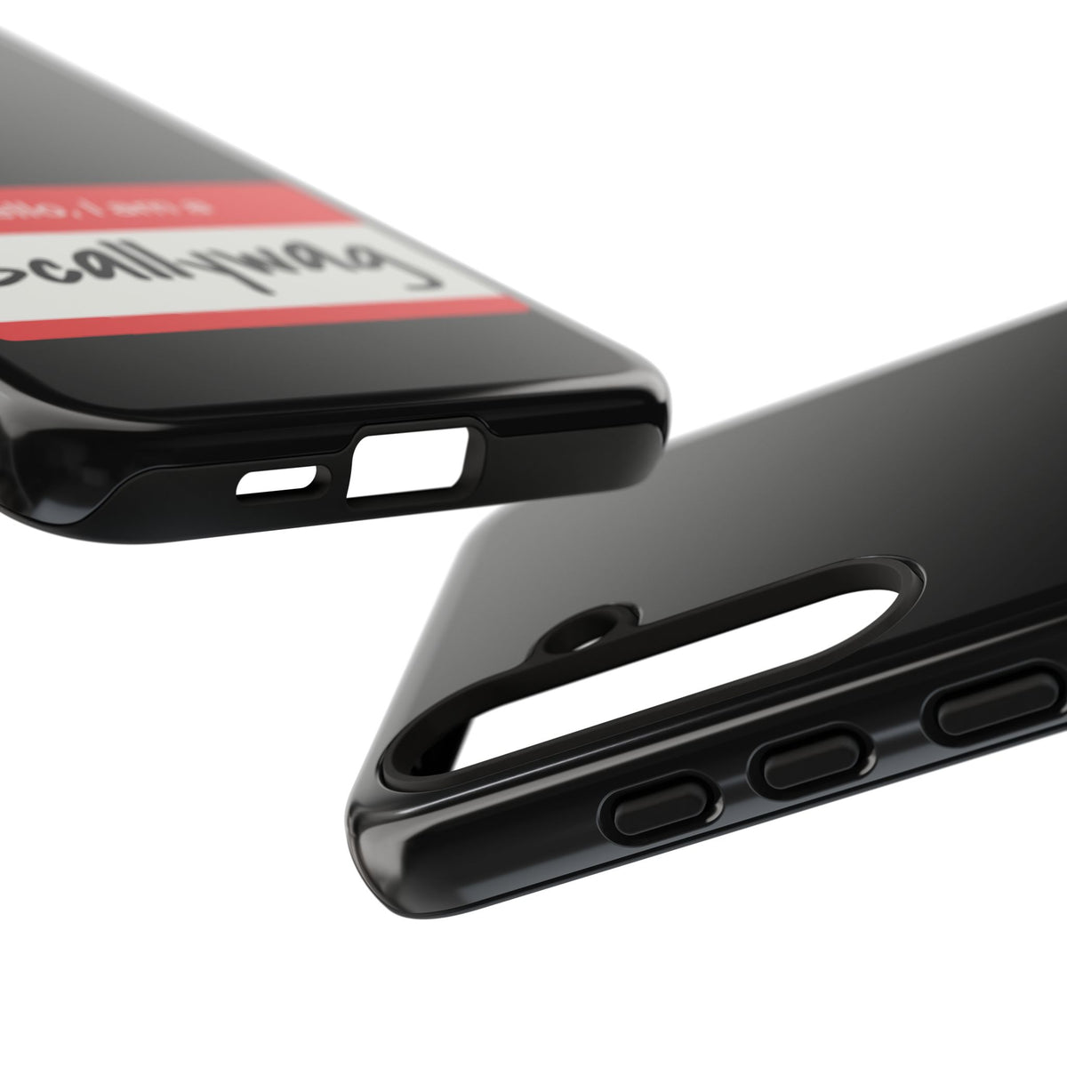 Scallywag Nametag Phone Case