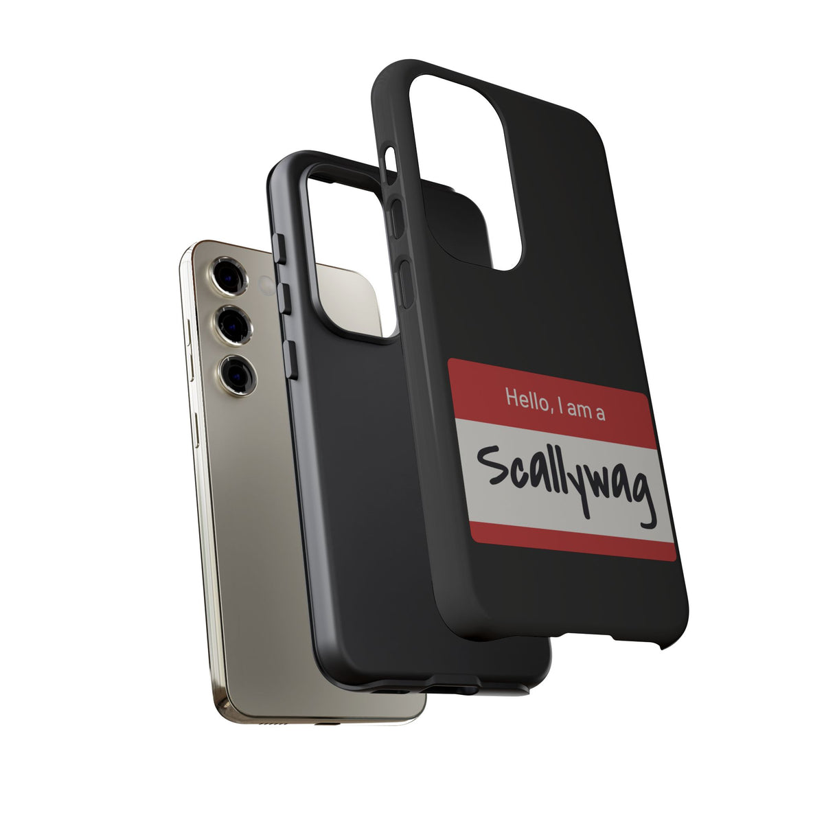 Scallywag Nametag Phone Case