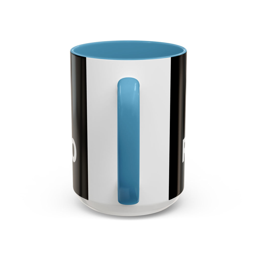 Accent Coffee Mug — 'Reese on the Radio' Retro Microphone Logo