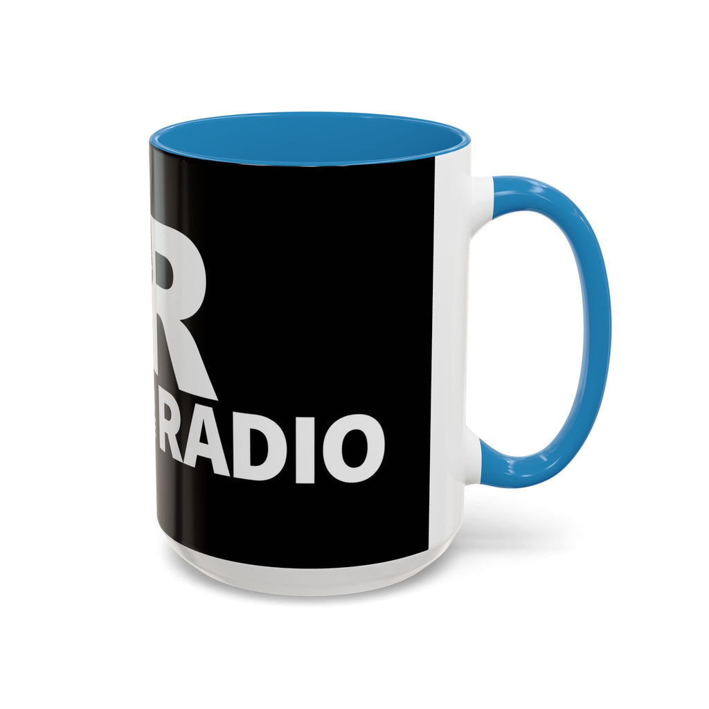 Accent Coffee Mug — 'Reese on the Radio' Retro Microphone Logo